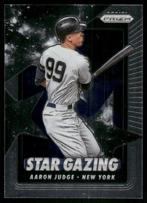 2020 Panini Prizm #SG-9 Aaron Judge Star Gazing