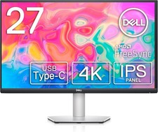 Ecran PC 27 pouces - IPS 4K - 60 Hz - HDMI + DP - USB-C - VRR - Dell S2722QC