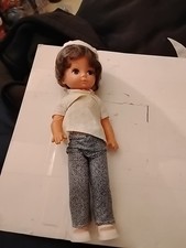 Vintage Sailor Red Head Plastic Toy/Doll. No Tags. Moveable Arms And Legs