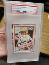 1978 JIM FREGOSI / FERNANDO ARROYO Cello Pack 21 Cards. PSA 7 NM 