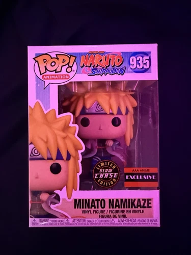 Funko Pop! Naruto Shippuden Minato Namikaze (Glow Chase)  AAA Exclusive