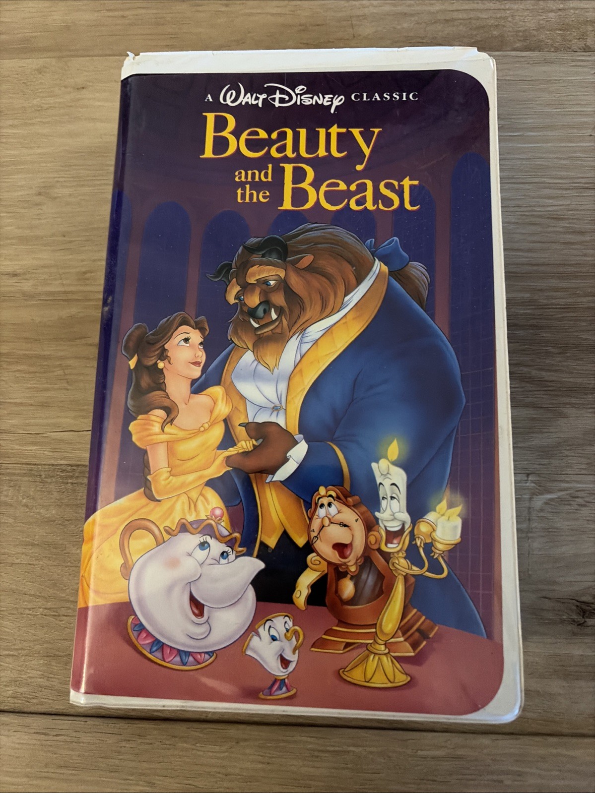 Beauty and the Beast 1992 VHS Tape Walt Disney Classic *Black Diamond Edition*