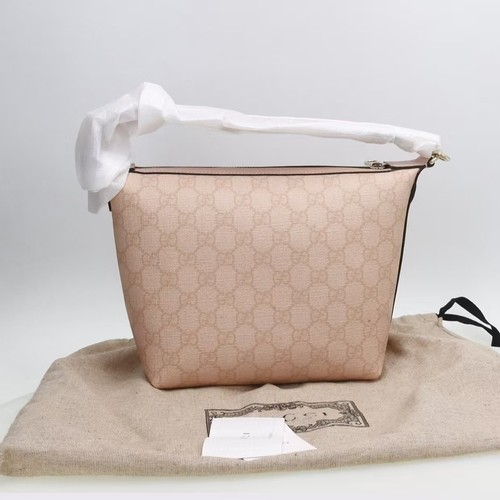 Gucci Ophidia Super Mini Pink Shoulder Bag GG Purse Authentic