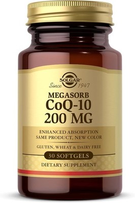Solgar Megasorb CoQ-10 200 mg - 30 Softgels