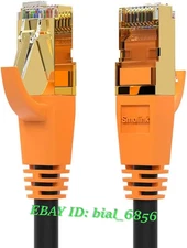 Cat 8 Ethernet Cable 1.5Ft High Speed Internet LAN Network Cord Shielded Indoor