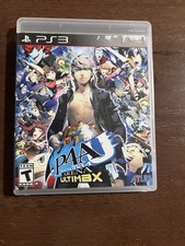Persona 4 Arena Ultimax Sony PlayStation 3 Game+case+ Manual