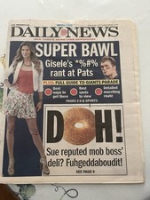 New York Daily News Metro Final Tue Feb 7 2012 Super Bowl Magic Mann