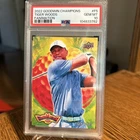 2022 Upper Deck Goodwin Champions Fanimation Tiger Woods #F5 PSA 10 GEM MT HOF
