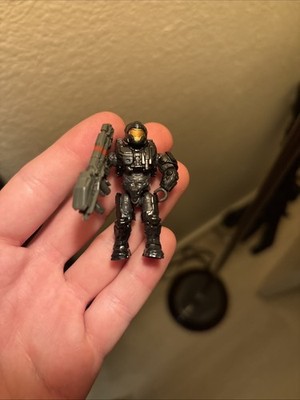 Mega Construx Halo Universe Series 3 UNSC Spartan CQB Black NEW in Sealed Bag
