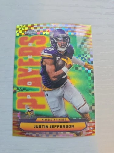 2025 Topps Chrome Justin Jefferson Base (RAW)