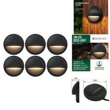 Weather-Resistant Low Voltage LED Landscape Lighting - Ideal for Decks & Stairs