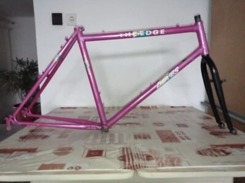 Dawes The Edge Mountainbike frame in 50 cm (c-t) Cr-Mo Reynolds + GeoMax Gabel