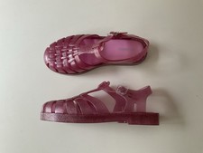NEW Mini Melissa Jelly Shoes Fisherman Sandals Jellies Size 3 Youth Kids Girls