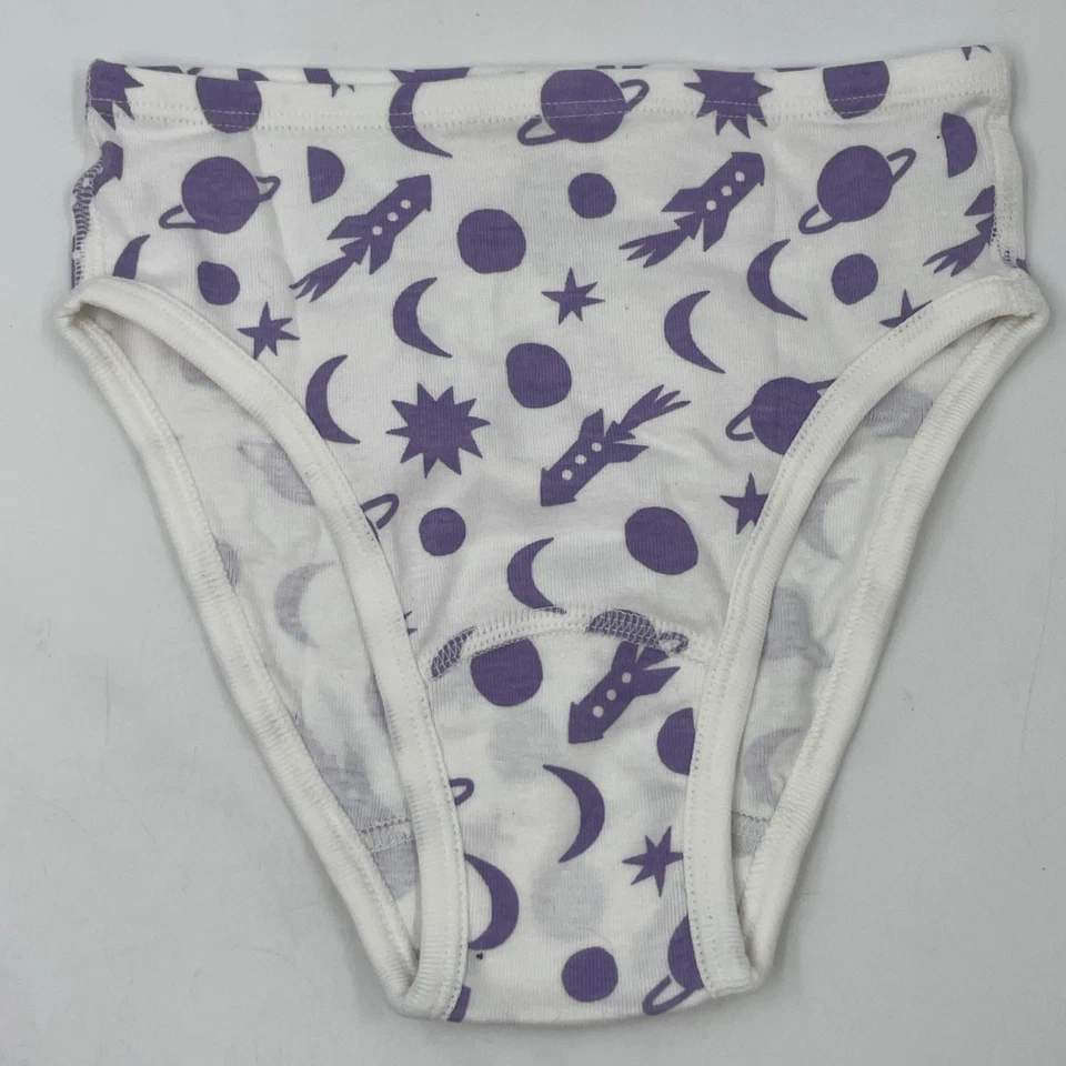 Nuevo Hanna Andersson Hipster Ropa Interior Bragas Niñas M Rosa Corazón Nuevo sin Etiquetas Foto 4 de 4