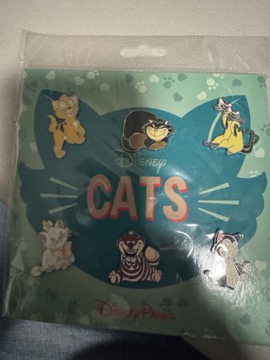 Cats 6 Starter Pin Set Disney Parks Trading Pins Brand New On Original Card