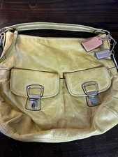 Coach Yellow Lime Bag Shoulder Bag 19768