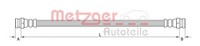 Metzger Bremsschlauch Hinterachse, Innen, Links FüR KIA