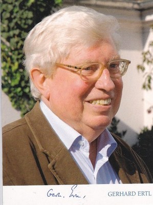 Gerhard ERTL - Deutschland, Nobelpreis Chemie 2007, Original-Autogramm!
