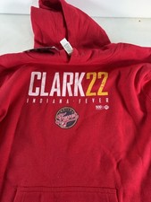 Clark 22 - Indiana Fever - Caitlin Clark - 22 - WNBA - Hoodie - Red Youth Large