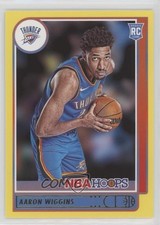 2021-22 Panini NBA Hoops Rookies Yellow Aaron Wiggins #247 0u2j