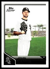 John Danks 2011 Topps Lineage #134 White Sox MLB READ FREE SHIPPING AutographDen