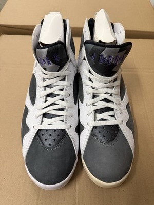 Size 9 - NEW WITH BOX Air Jordan 7 Retro 2021 Flint *SLIGHT YELLOWING*