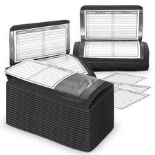 Quarterback Football Play Wristbands - Black Pro Football  Softball 20