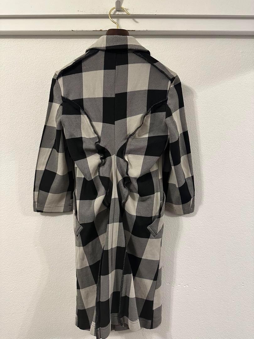 Comme des Garçons 11ss Wave Check Coat