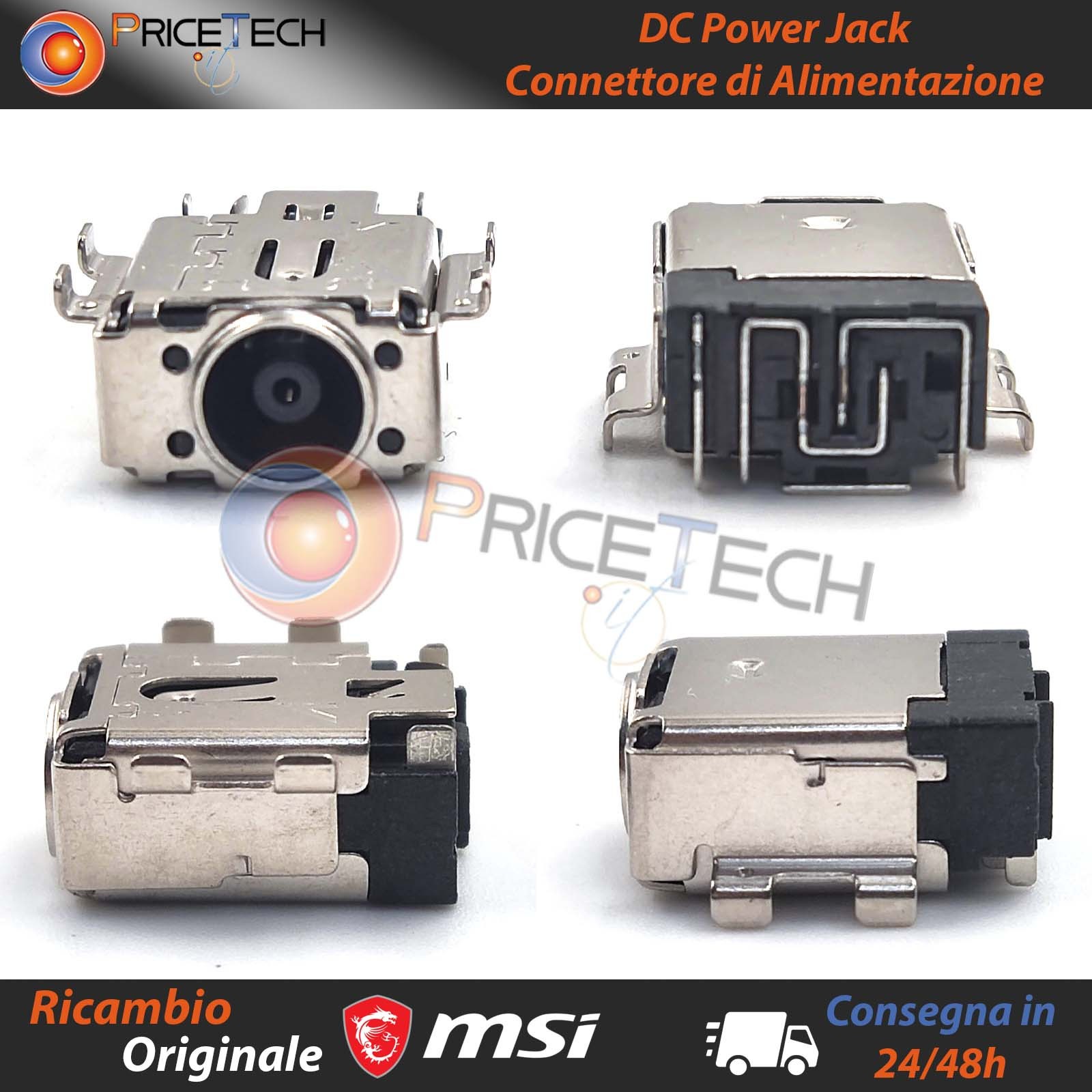 Connettore di Alimentazione DC Power Jack MSI Stealth 15M B12UE-012IT