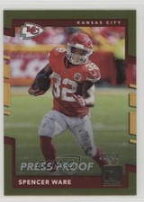 2017 Panini Donruss Press Proof Gold 29/50 Spencer Ware #124 z7h