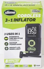 New - Slime 40089 Cordless 3-in-1 Tire Inflator