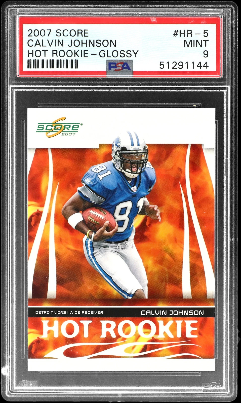Calvin Johnson Score Hot Rookie #HR5 Glossy