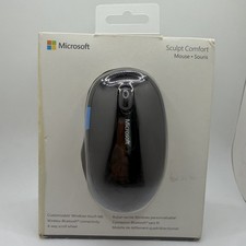 Microsoft Sculpt Comfort Mouse 1534 Bluetooth Wireless Ergonomic Windows Tab NEW