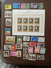 LIECHTENSTEIN  : lot de Timbres + Bloc