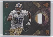 2014 Topps Valor Patch Strength 57/75 Michael Sam #VP-MS Patch v7j