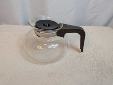 BUNN Glass Coffee Pot Carafe Replacement w Black Handle Lid 12 Cup