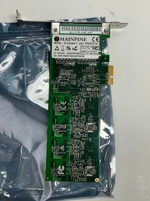 Mainpine IQ Express RF5118 1-Port Fax Board - includes Drivers and application C