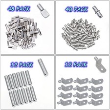 50 PCS Shelf Support Pegs, Shelf Pins, Shelf Support Pins 7mm Studs