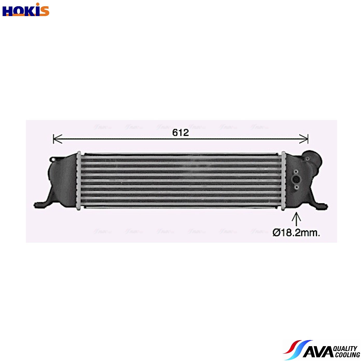 CHARGE AIR COOLER HY4489 FOR HYUNDAI GRAND/H-1/STAREX/Travel/II H1 iMAX i800