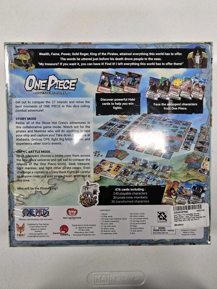 One Piece: Adventure Island Juego de Mesa Precintado Foto 2 de 2