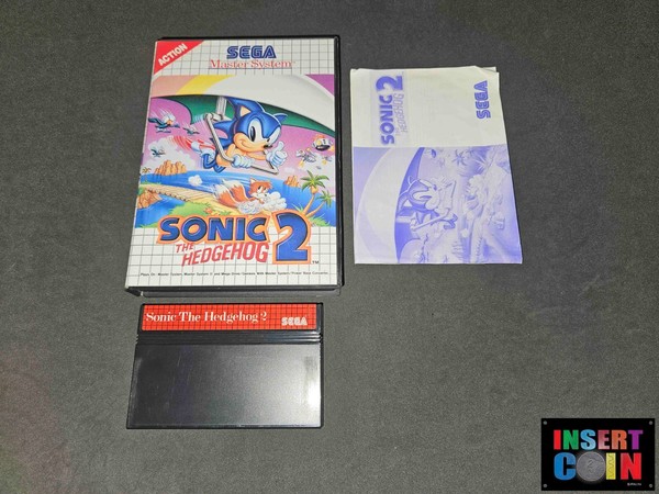 JUEGO SEGA MASTER SYSTEM  SONIC THE HEDGEHOG 2