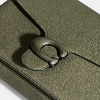 Coach Soft Tabby 26 Olive Green With Gunmetal Hardware