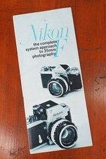 NIKON FTN SALES BROCHURE F344-1265/125/226788