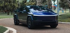 For Cybertruck Precut Paint Protection Vinyl Wrap Color Change-gloss Navy Blue