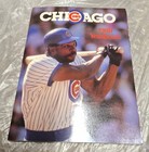 1988 Chicago Cubs Team Yearbook with the 1987 NL MVP, Andre Dawson, on the Cover — photo 1