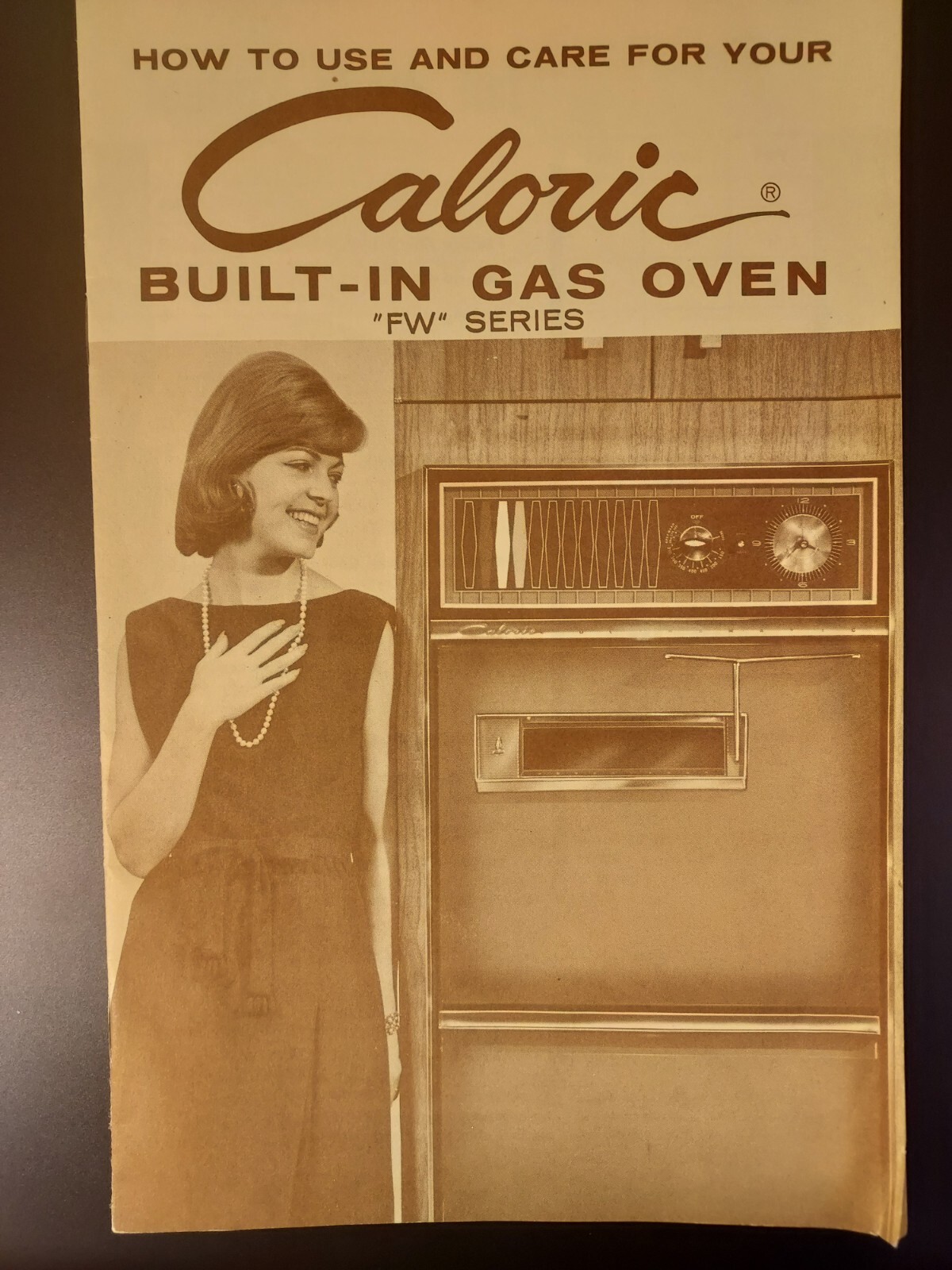 Caloric Builtin Gas Wall Ovens owner's Manual FW Series eBay