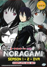 Noragami Anime DVD Season 1 2  Eps. 1 26 end OVA English Dubbed