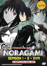 Noragami Anime DVD (Season 1+ 2) (Eps. 1 26 end +OVA) English Dubbed