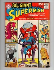 DC Comics 80 Page Giant Superman Volume 1 Book #6 Jan. 1965 Higher Mid Grade
