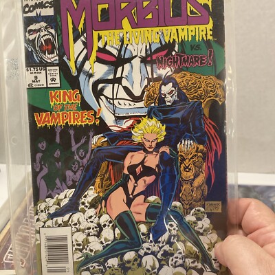 Morbius The Living Vampire # 9 vs. Nightmare !  MARVEL Comics 1993 HD
